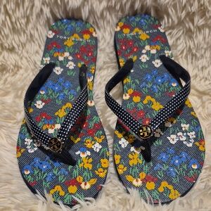 Tory Burch Multicolor Floral Sandals